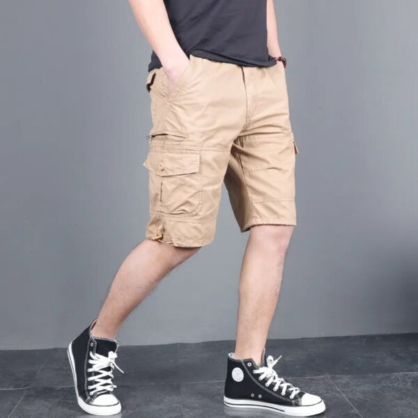 Men's Military Cargo Shorts 2023 Army Camouflage Tactical Joggers Shorts Male Cotton Loose Work Casual Short Pants Plus Size 4XL - Image 10