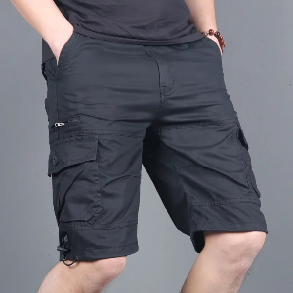 Men's Military Cargo Shorts 2023 Army Camouflage Tactical Joggers Shorts Male Cotton Loose Work Casual Short Pants Plus Size 4XL - Image 7