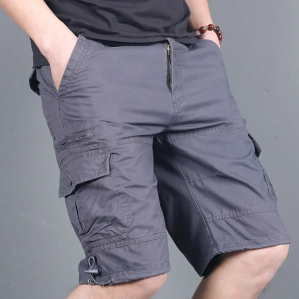 Men's Military Cargo Shorts 2023 Army Camouflage Tactical Joggers Shorts Male Cotton Loose Work Casual Short Pants Plus Size 4XL - Image 4