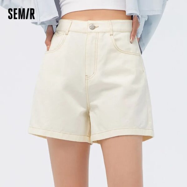 Semir Casual Pants For Women Basic Versatile Sweet Cool Pants 2023 New Summer Style Shorts Fashion Trend - Image 2