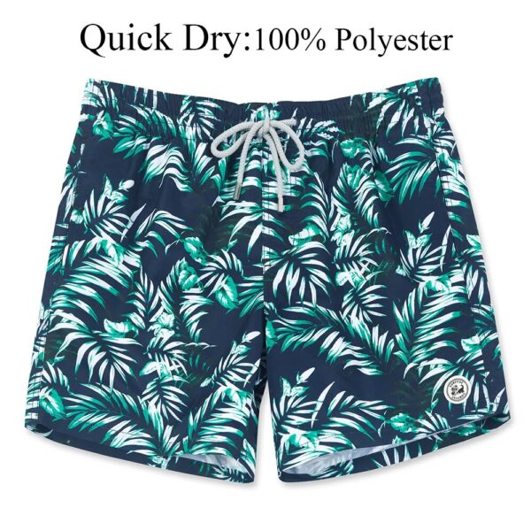 SURFCUZ Mens Swim Shorts Quick Dry Beach Board Shorts with Mesh Lining and Pockets Summer Surfing Swim Trunks Swimwear for Men - Image 10
