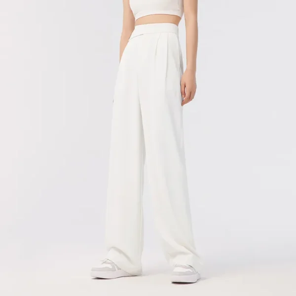 Semir Casual Pants Women Cool And Easy To Handle Suit Pants 2023 Summer Style Drape High Waist Wide Leg Commuting - Image 10