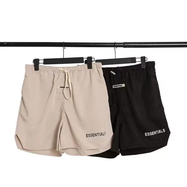 Essentials Brand Summer Sport Shorts Men Women Beach Shorts Outdoor Wear Hip hop Streetwear 3M Reflection Letter Logo Loose Hot - Image 2