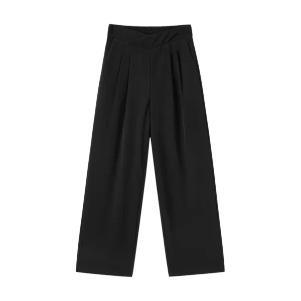 Semir Casual Pants Women Easy-Care Suit Pants 2023 Spring New Leg Length Plain Wide Leg Pants Commuting - Image 8