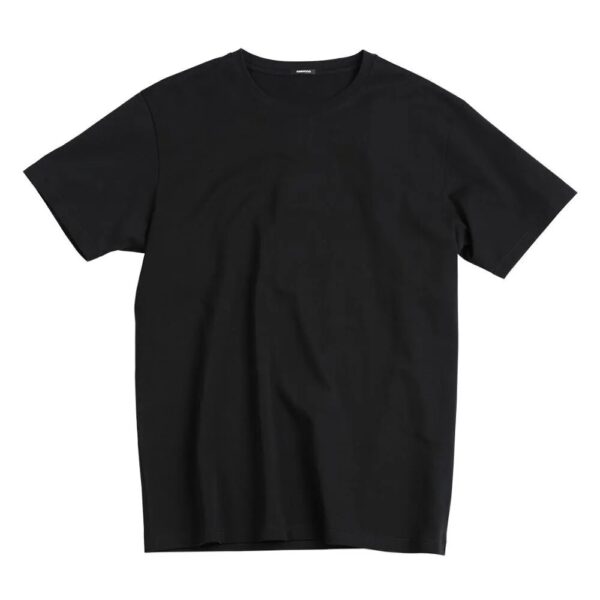 SIMWOOD 2023 Summer new 100% cotton t-shirt men o-neck solid color t shirt basic tees plus size short sleeve tops 190402 - Image 6