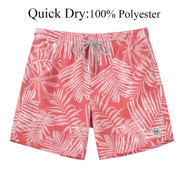 SURFCUZ Mens Swim Shorts Quick Dry Beach Board Shorts with Mesh Lining and Pockets Summer Surfing Swim Trunks Swimwear for Men - Image 12