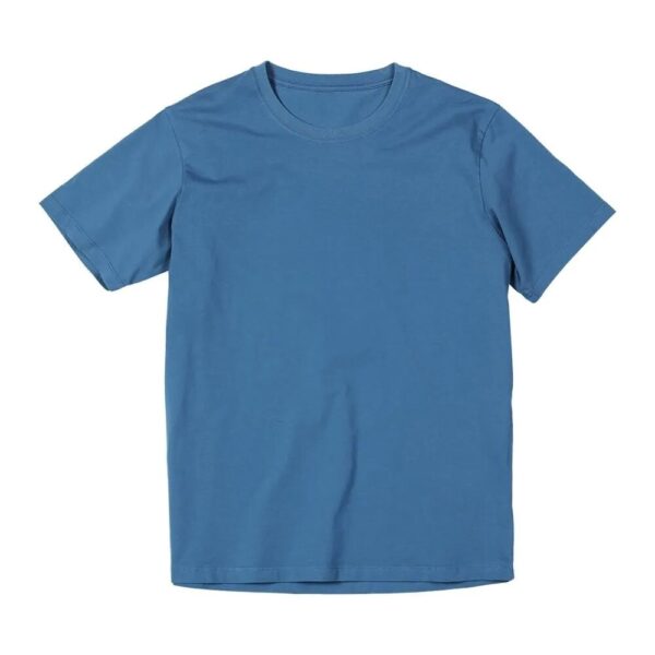 SIMWOOD 2023 Summer new 100% cotton t-shirt men o-neck solid color t shirt basic tees plus size short sleeve tops 190402 - Image 9