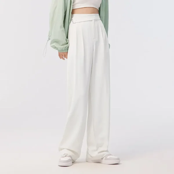 Semir Casual Pants Women Cool And Easy To Handle Suit Pants 2023 Summer Style Drape High Waist Wide Leg Commuting - Image 4