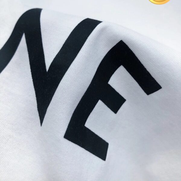 New Women Black White Tshirts Lady Solid Cotton Tees Short Sleeve T shirts Female Summer Top Strendy brand CE printed  for Woman - Image 4