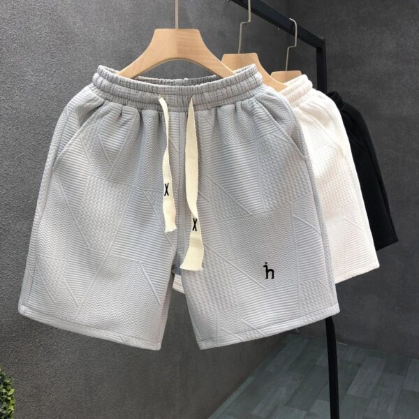 Hazzys LOGO Shorts for Men Casual Shorts 2023 NEW Summer Fashion Loose Men Pants Luxury Brand Outer Wear Shorts - Image 14