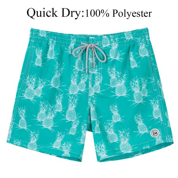 SURFCUZ Men's Swim Shorts Quick Dry Beach Board Shorts with Mesh Lining 7 Inch Inseam Bathing Suits Mens Swimming Trunks - Image 14