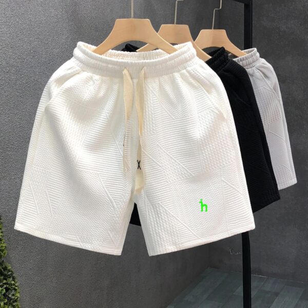 Hazzys LOGO Shorts for Men Casual Shorts 2023 NEW Summer Fashion Loose Men Pants Luxury Brand Outer Wear Shorts - Image 9