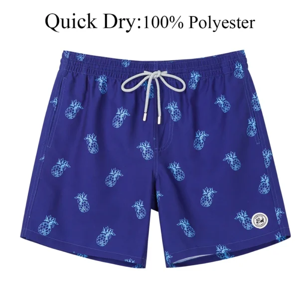 SURFCUZ Men's Swim Shorts Quick Dry Beach Board Shorts with Mesh Lining 7 Inch Inseam Bathing Suits Mens Swimming Trunks - Image 11