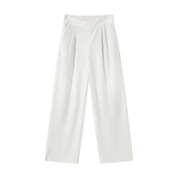 Semir Casual Pants Women Easy-Care Suit Pants 2023 Spring New Leg Length Plain Wide Leg Pants Commuting - Image 7