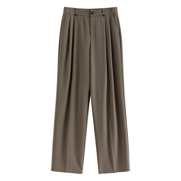 FSLE Fashionable City Straight Suit Pants for Female Autumn 2023 New Casual Commuter Style All-match Full-length Pants Women - Image 8